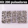 Kit 200 Pulsadores Extra